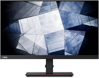 Lenovo Monitor 24  QHD IPS (2560 X 1440) P24h-20 Widescreen Narrow Bezel Black • £140