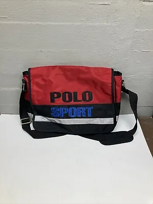 Vintage Ralph Lauren Polo Sport Shoulder Bag/Messanger Bag • $29.99