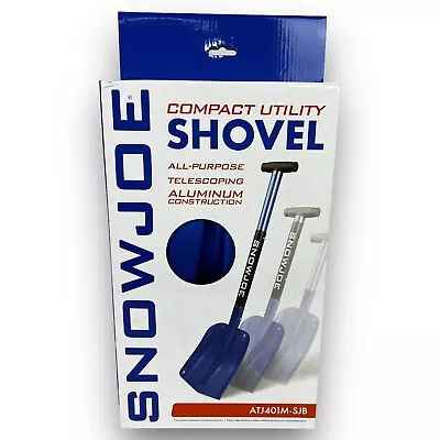 Snow Joe Compact Utility Shovel | 32-Inch | Aluminum | 3-Piece Smart Lock | Blue • $22.99