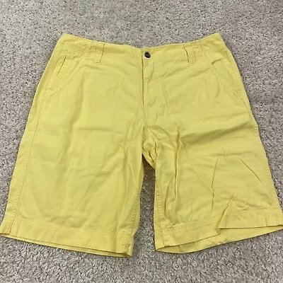 Mossimo Mens Size W38 Shorts Yellow Chino • $0.99