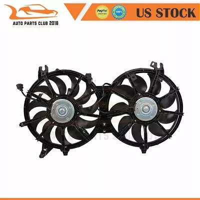 Dual Radiator Cooling Fan Fit For 2009 INFINITI FX50 2007-2008 INFINITI G35 • $76.75