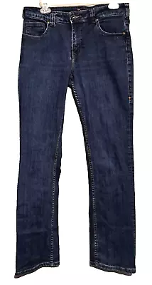 Cowgirl Tuff Womens Jeans 31 Dark Wash Boot Cut Mid Rise • $20.99