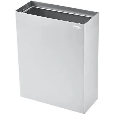 Stainless Steel Wall Mounted Receptacle 6-2/5 Gallon • $108.88