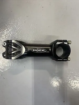 Hope MTB Stem Vintage 1 1/8  31.8mm Clamp 110mm 0 Degree ANO Black • $75