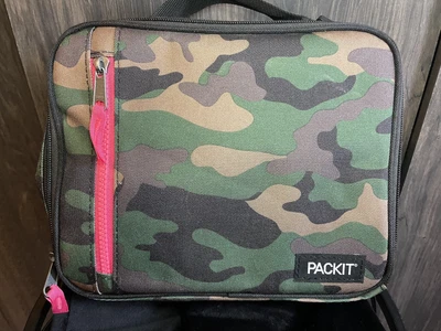 $10 • Buy PackIt Freezable Classic Lunch Bag Box Picnic Work Sports Travel School Camping 
