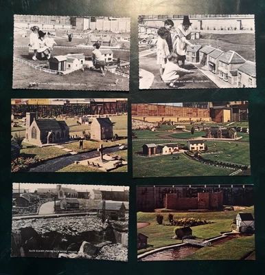 £4.99 • Buy Rhyl, Six Early Postcards -Rhyl Model Village (9)