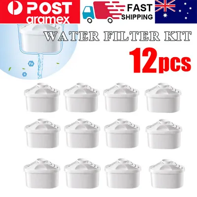 12 Pack For BRITA Maxtra+Plus Water Filter Jug Replacement Cartridges Refills AU • $64.74