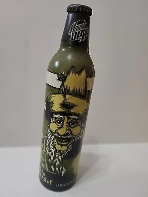 Mountain Dew Green Label Art Bill Hilly 16oz Full Bottle 2007 • $8