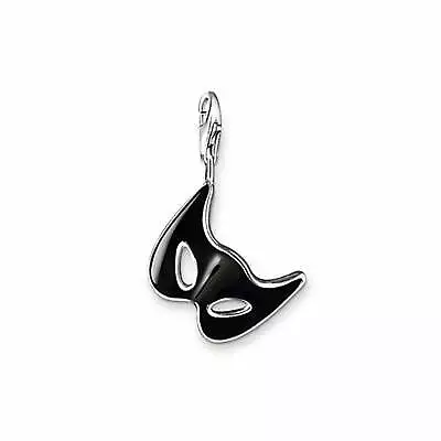 Genuine THOMAS SABO Charm Pendant Mask Cat Black • $29.50