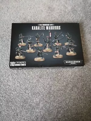 BNIB Warhammer 40k - Drukhari (Dark Eldar) - Kabalite Warriors • £3.20