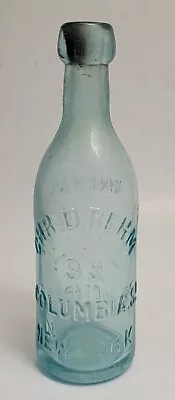 CHR. D. REHM 1883 Mineral Water Bottle 99 Columbia St New York Charles • $24.50