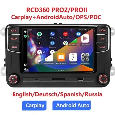 Car Stereo RCD360 PRO2 RCD330CarplayAndroid Auto RVC For VW GOLF PASSAT POLO • $348.90