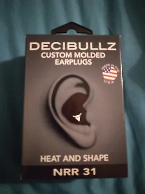 Decibullz Custom Molded Earplugs Highest 31dB NRR Hearing Protection   • $19.89