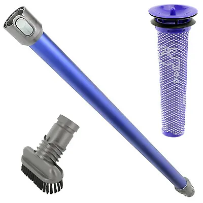 £29.52 • Buy Extension Tube Rod Wand For DYSON DC58 DC62 Animal + Dirt Brush Pre Filter