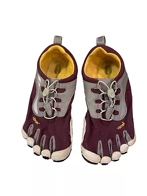 Vibram Fivefinger Shoes Women’s 41 Barefoot Hiking W353 US Size 9-9.5 Purple • $29.95