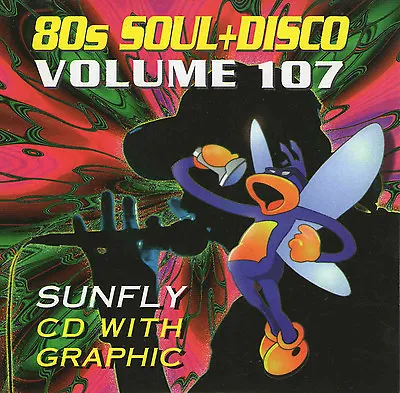 Sunfly Hits Karaoke Disc Vol 107 SF107 - 80's Soul & Disco CDG Disc • £5.99