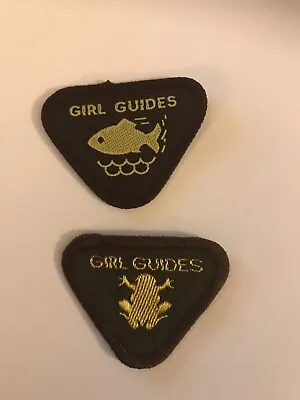 Brownie Guide Interest Badges - Swimmer  And Advanced Swimmer Pre 1994 - New • £4