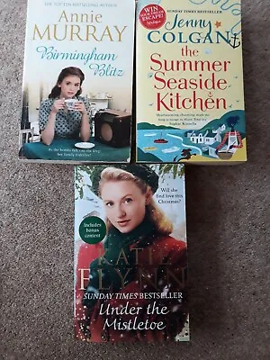 Romantic Fiction Paperback Books  Bundle Jenny Colgan Katie Flynn Annie Murray. • £3
