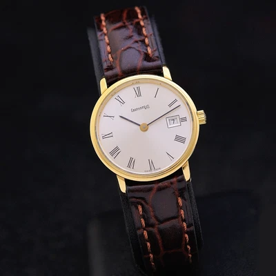 £677.25 • Buy Eberhard Watches Dame Lady 18 Carats Gold Ref 60058 Serviced