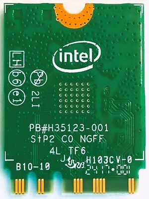 Intel Dual Band Wireless-AC 7265 802.11ac WiFi + Bluetooth Card (7265NGW) • $4.98