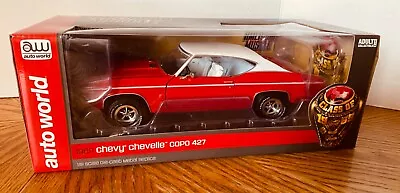 AutoWorld 1969 Chevy Chevelle COPO 427 Diecast AMM1169/06 • $189.50