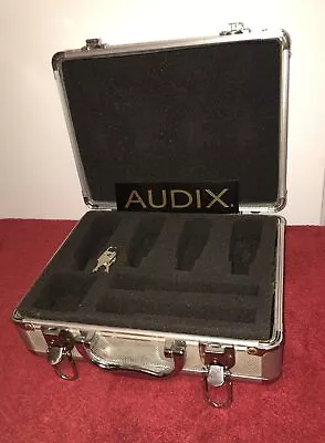 Audix Drum Mic Locking Hardshell Microphone CASE Fits F10 Tom F12 F15 Fusion Set • $26.95