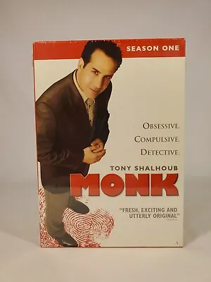 Monk - Season 1 (DVD 2004 4-Disc Set) New - Still Sealed • $3