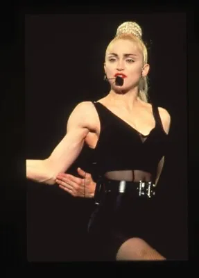Madonna Blonde Ambition Concert Tour Vintage Photo Agency 35mm Transparency • $24.99