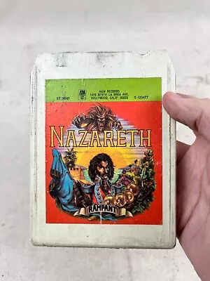 Nazareth 'Rampant' Classic Rock Album 8-Track Cartridge Untested • $4.95