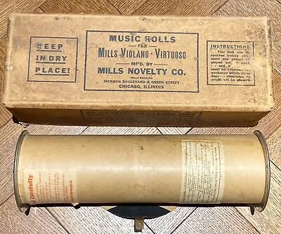 Mills Violano Virtuoso Recut Paper Music Roll #3077 New Fall Tunes 1931 (A5) • $149.99