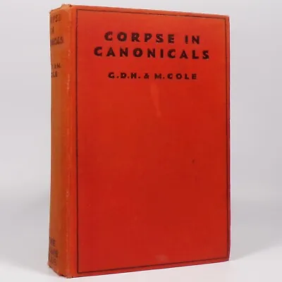 G.D.H. Cole & M. Cole - Corpse In Canonicals - First Edition • £125