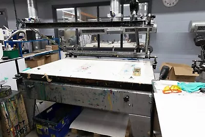 £1750 • Buy Manual Flat Bed Screen Printing Table Hand Bench