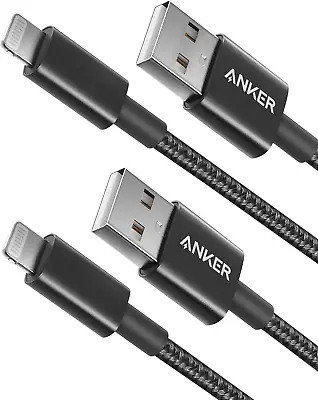 $38.68 • Buy Anker Premium Double-Braided Nylon Lightning Cable, Apple MFi Certified For IPho