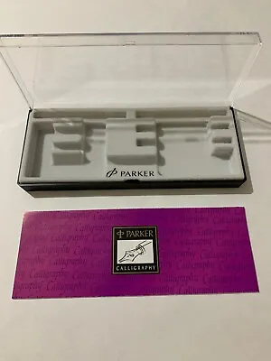 £10.26 • Buy Parker Calligraphy Pen Box-excellent Condition-empty Box & Booklet Only.