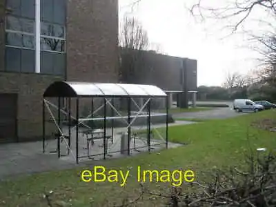 Photo 6x4 Smoking Shelter Behind Havant Civic Offices A Sign Of The Times C2007 • £2