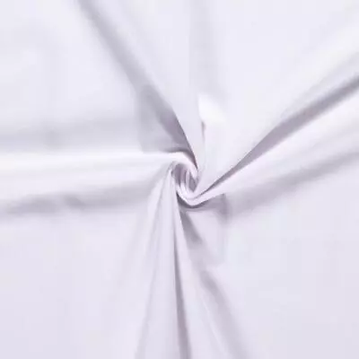 £1.99 • Buy Luxury DENIM Jeans Twill Fabric Material - OPTICAL WHITE