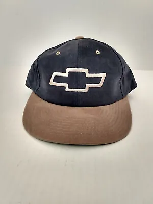 VINTAGE Chevrolet Cap Mens Yupoong Snapback Chevy Bowtie Hat Licensed NEW • $29