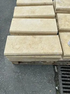 Light Yellow Natural Limestone Wall Coping X 50 Mm Thickness  • £37.30