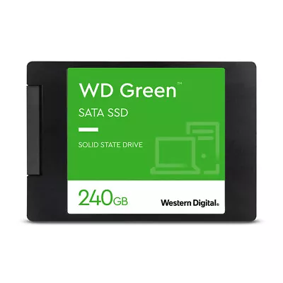 Western Digital Green  Internal Solid State Drive 2.5  240 GB Serial • £61.55