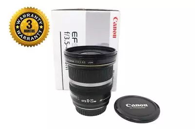 Canon 10-22mm Wide-Angle Lens F/3.5-4.5 USM Ultra Sonic Motor Very Good Cond. • £169