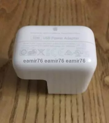 £6.99 • Buy Genuine/Official Apple 10W Mains Charger Power Adaptor Block IPad Pro 9.7 Air 4