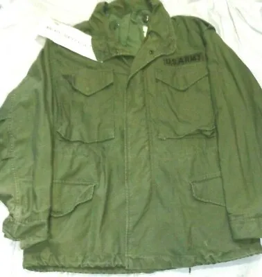 US Army Military M65 Coat Cold Weather Field Jacket 8415-00-782-2935 Small Short • $100