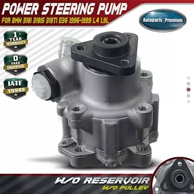 Power Steering Pump For BMW E36 318i 318is 318ti 1996-1999 1.9L M44 32411092432 • $63.99