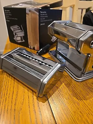 John Lewis Pasta Machine. 9 Thickness Settings Duo Cutter. • £10