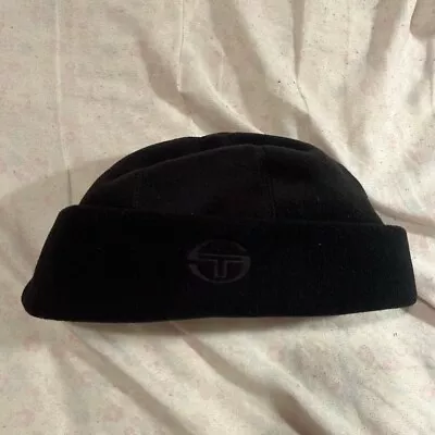 Sergio Tacchini Black Beanie Hat • $40