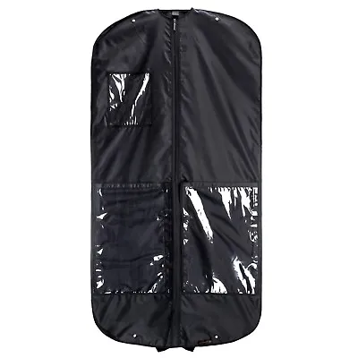£14.30 • Buy Suit Carrier Garment Bag 54  Nylon Cover Breathable Clothes Zipped Protector