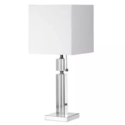 Dainolite Table Lamp 19  LED 1-Light Incandescent Dimmable Metal Polished Chrome • $138.29