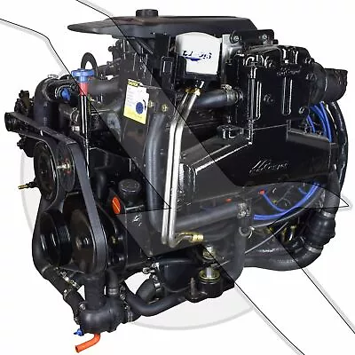 Rebuilt Mercruiser 5.0L 305 MPI Alpha 260hp Complete Sterndrive Engine • $11995.99