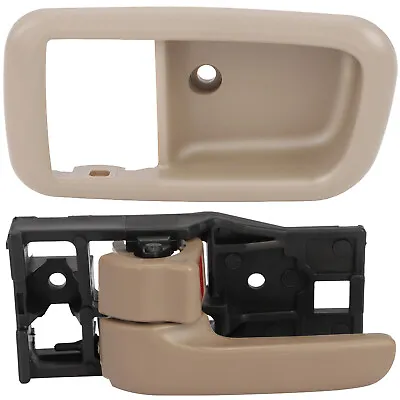 Front Left Side Driver Inside Door Handle & Bezel For Toyota Tundra 2000-2006 • $11.95