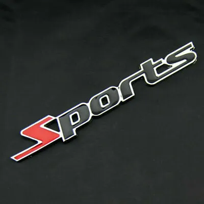 1Piece DIY Sports Emblem Badge Metal Car Sticker Logo 3D Decal Decor Word Letter • $1.99